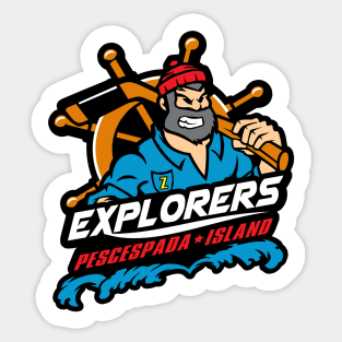 Pescespada Island Explorers Sticker